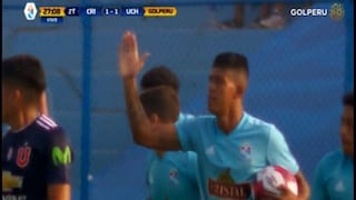 Sporting Cristal: Yulián Mejía se estrenó con el gol del empate ante la 'U' de Chile