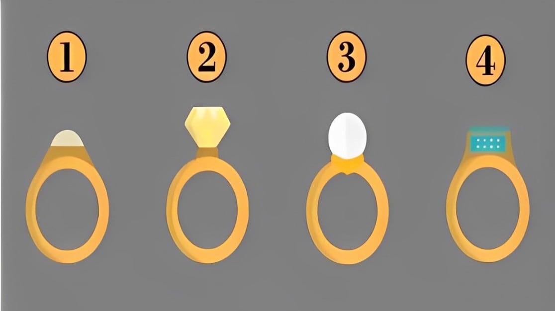 El anillo que más te guste en esta imagen revelará si eres una persona con clase (Foto: GenialGuru).