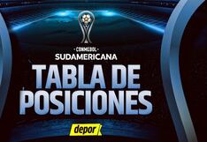 Tabla de posiciones de la Copa Sudamericana 2025: partidos y resultados de fecha 4