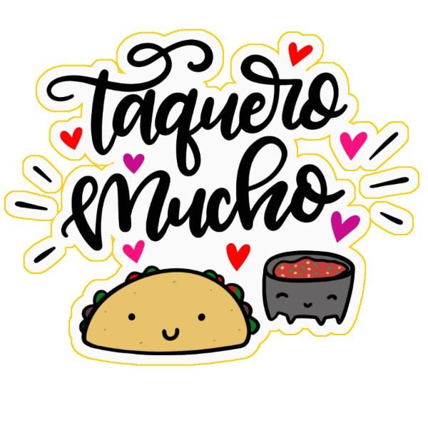 Imágenes por el Día del Taco en México para compartir este 31 de marzo en redes sociales (Foto: Pinterest).