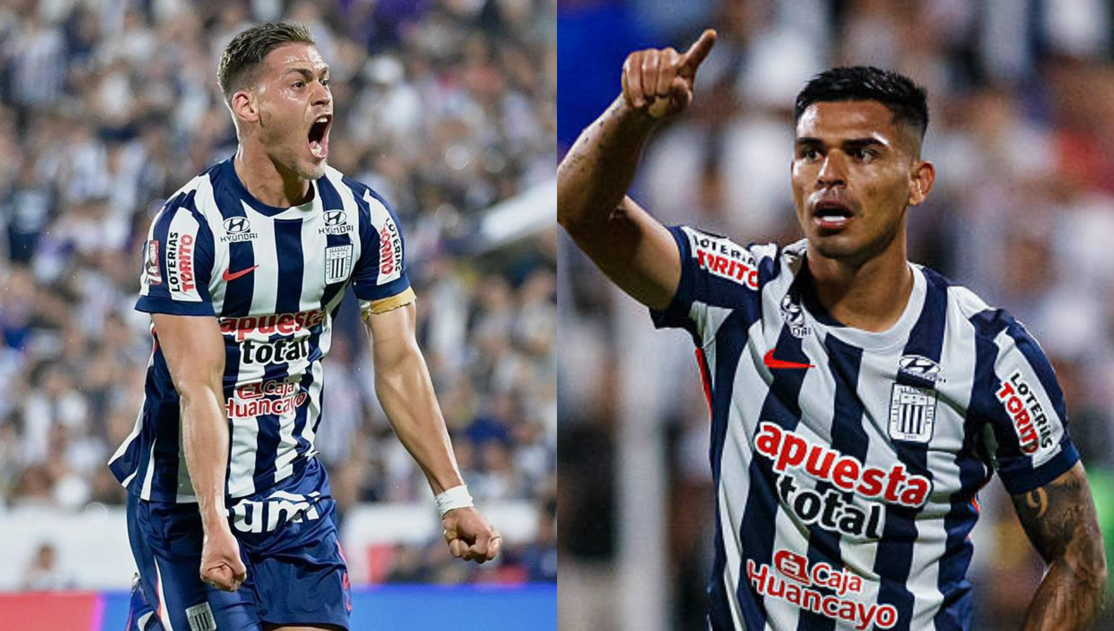 Federico Girotti y Luis Ramos son las cartas de gol de Pablo Guede tras la baja de Paolo Guerrero. (Foto: A Presión / Alianza Lima)