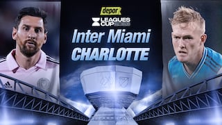 A qué hora juegan Inter vs. Charlotte y dónde ver a Messi por Leagues Cup