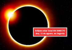 Hora exacta, cuánto dura y dónde ver el eclipse solar total EN DIRECTO hoy, 12 de agosto, en Segovia