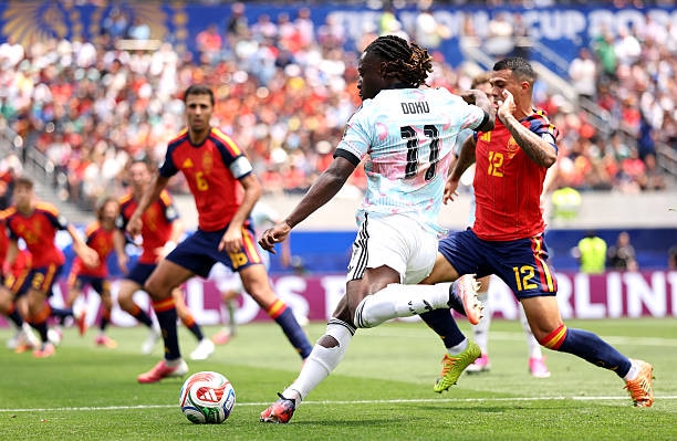 España vs. Bélgica. (Foto: Getty Images)