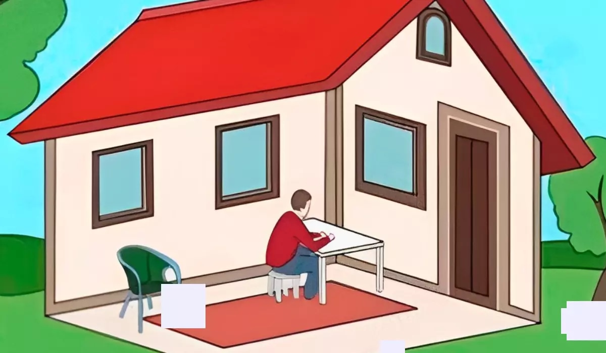 Test de personalidad: conoce qué te hace único con decirnos si el hombre está dentro o fuera de la casa (Foto: GenialGuru).