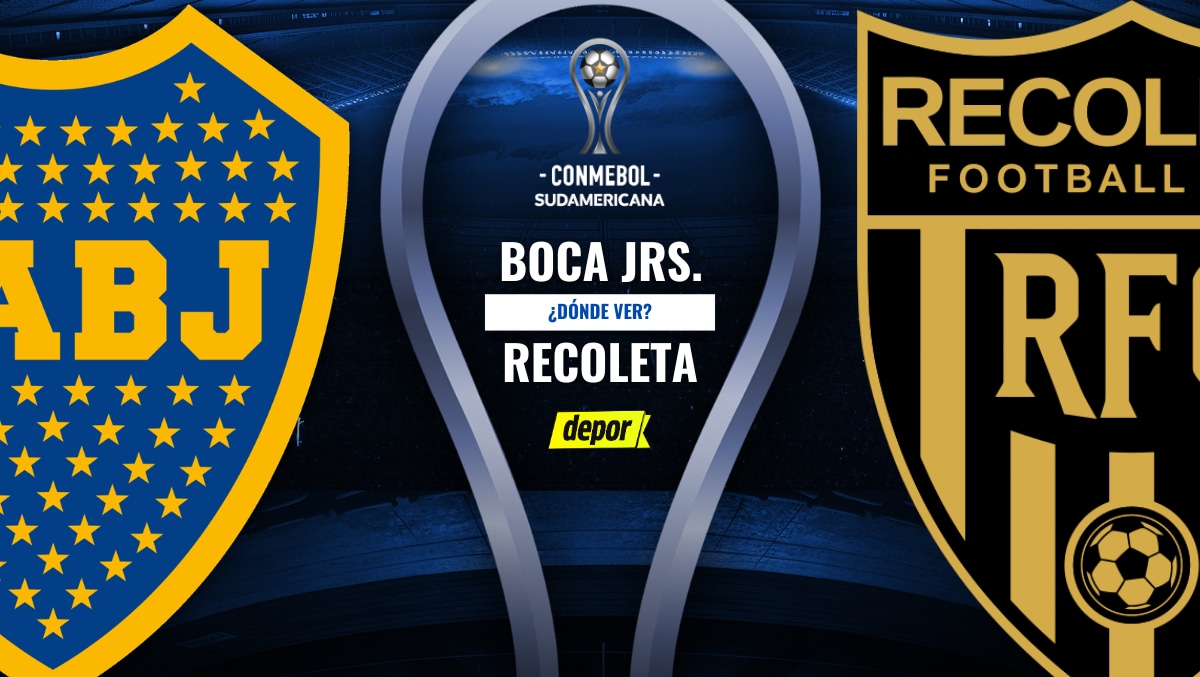 Boca vs. Recoleta por los octavos de final de la Copa Sudamericana. (Foto: Composición Depor)