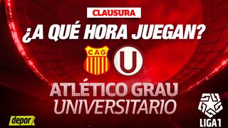 Hora de Universitario vs. Atlético Grau en partido por la Liga 1