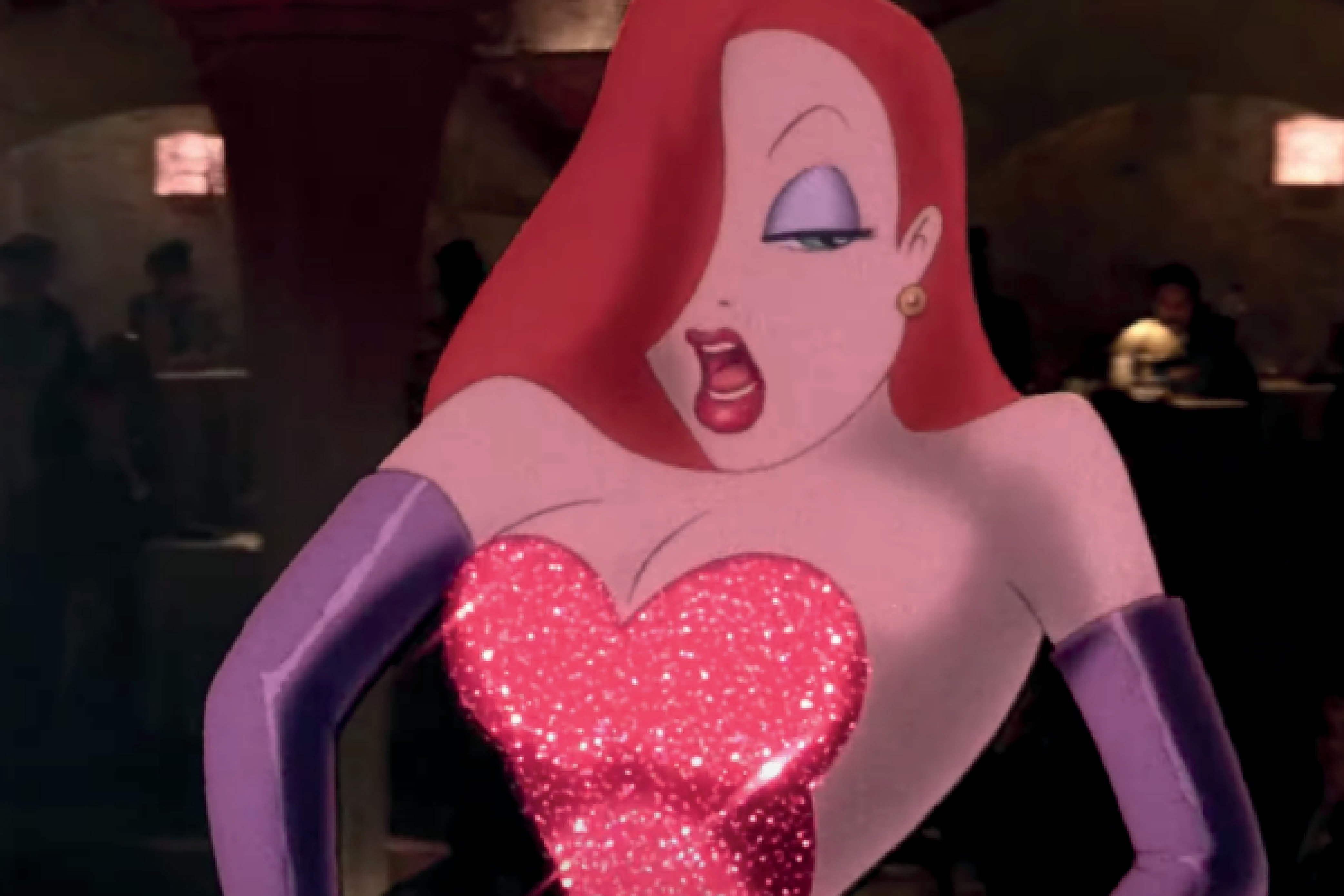 La figura de Jessica Rabbit es una de las representaciones de sensualidad más famosas en la historia de Disney (Foto: Disney)
