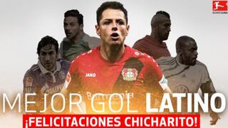 'Chicharito' venció a Pizarro: este el mejor gol latino de la Bundesliga