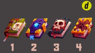 Elige un libro mágico y conoce un mensaje oculto que te guiará a la felicidad