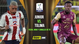 Junior vs Tolima: fecha, hora y dónde ver la final ida de la Liga Dimayor