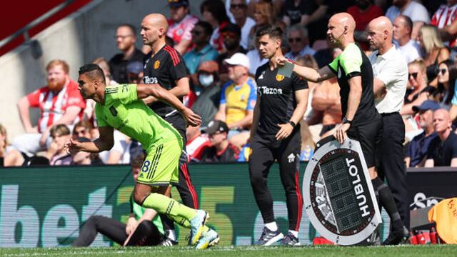 Todo un ‘red devil’: Casemiro ingresó y debutó en Manchester United vs. Southampton [VIDEO]