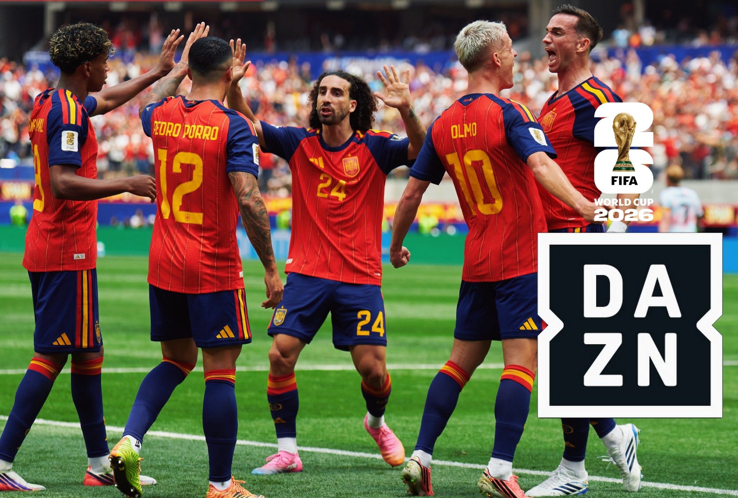EAST RUTHERFORD, NUEVA YORK, (ESTADOS UNIDOS), 19/07/2026.- DAZN Mundial transmitirá EN DIRECTO la final de la Copa del Mundo entre España vs. Argentina hoy domingo 19 de julio desde el MetLife Stadium, Nueva York (Nueva Jersey), Estados Unidos. FOTO: X de la selección española.