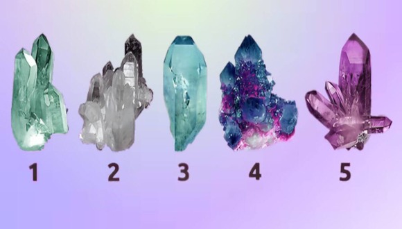 TEST VISUAL | Cada cristal posee una vibración única que puede brindarte guía, consuelo y sabiduría para afrontar los desafíos presentes y tomar decisiones acertadas en tu camino.