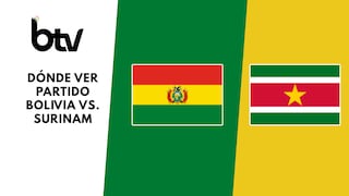 Bolivia TV EN VIVO por Internet — dónde ver partido Bolivia vs. Surinam en señal abierta y Fútbol Online