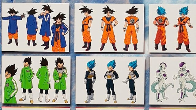 Dragon Ball Super la película revela nuevos diseños de Goku, Vegeta, Freezer y más [FOTO]