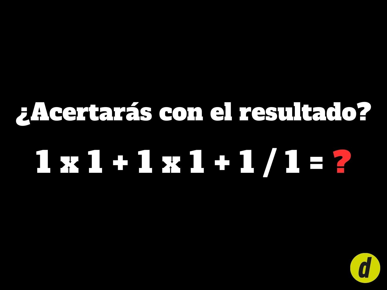 RETO MATEMÁTICO | Aunque no creas, muchos usuarios fallaron. (Foto: Creación Depor)