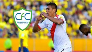 ¡Da el golpe! Comerciantes FC fichó a Paolo Hurtado para su campaña en la Liga 2