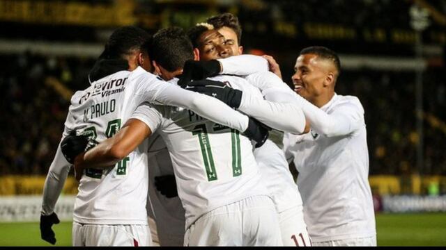 Peñarol perdió ante Fluminense en Montevideo por la ida de los octavos de Copa Sudamericana 2019