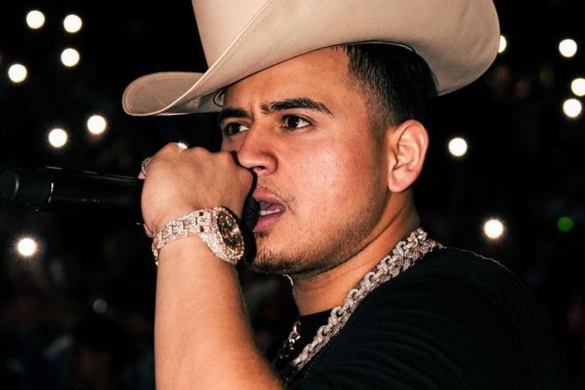 Jesús Ortiz Paz es el vocalista de Fuerza Regida (Foto: Jesús Ortiz Paz / Instagram)