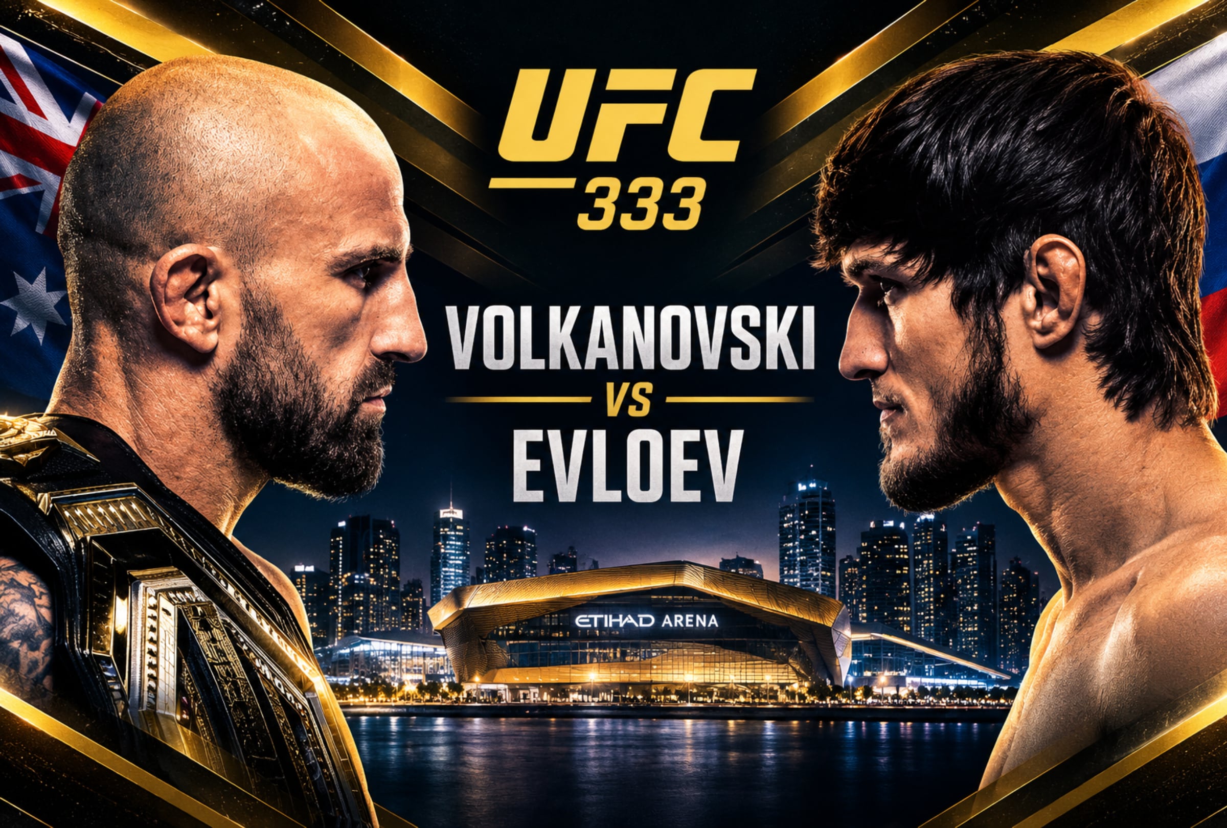 ¿Quién ganó la pelea Alexander Volkanovski vs. Movsar Evloev por el UFC 333?