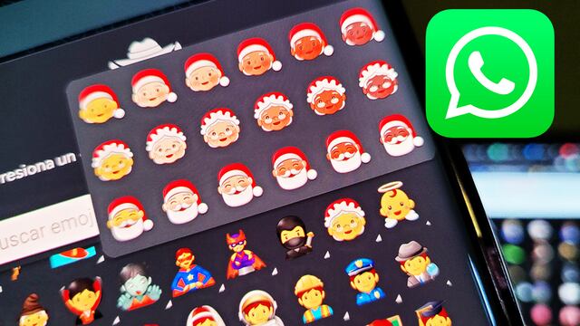 Así puedes obtener HOY los nuevos emojis de Navidad de WhatsApp