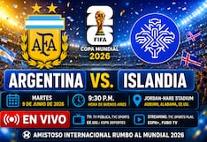 ¿A qué hora juega y qué canal transmite Argentina vs. Islandia, con Lionel Messi, hoy por amistoso al Mundial 2026?