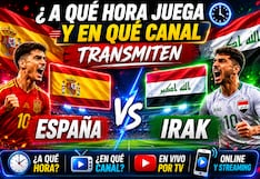 🎮 Canales TV que transmiten España vs. Irak EN VIVO hoy por amistoso al Mundial de Fútbol 2026