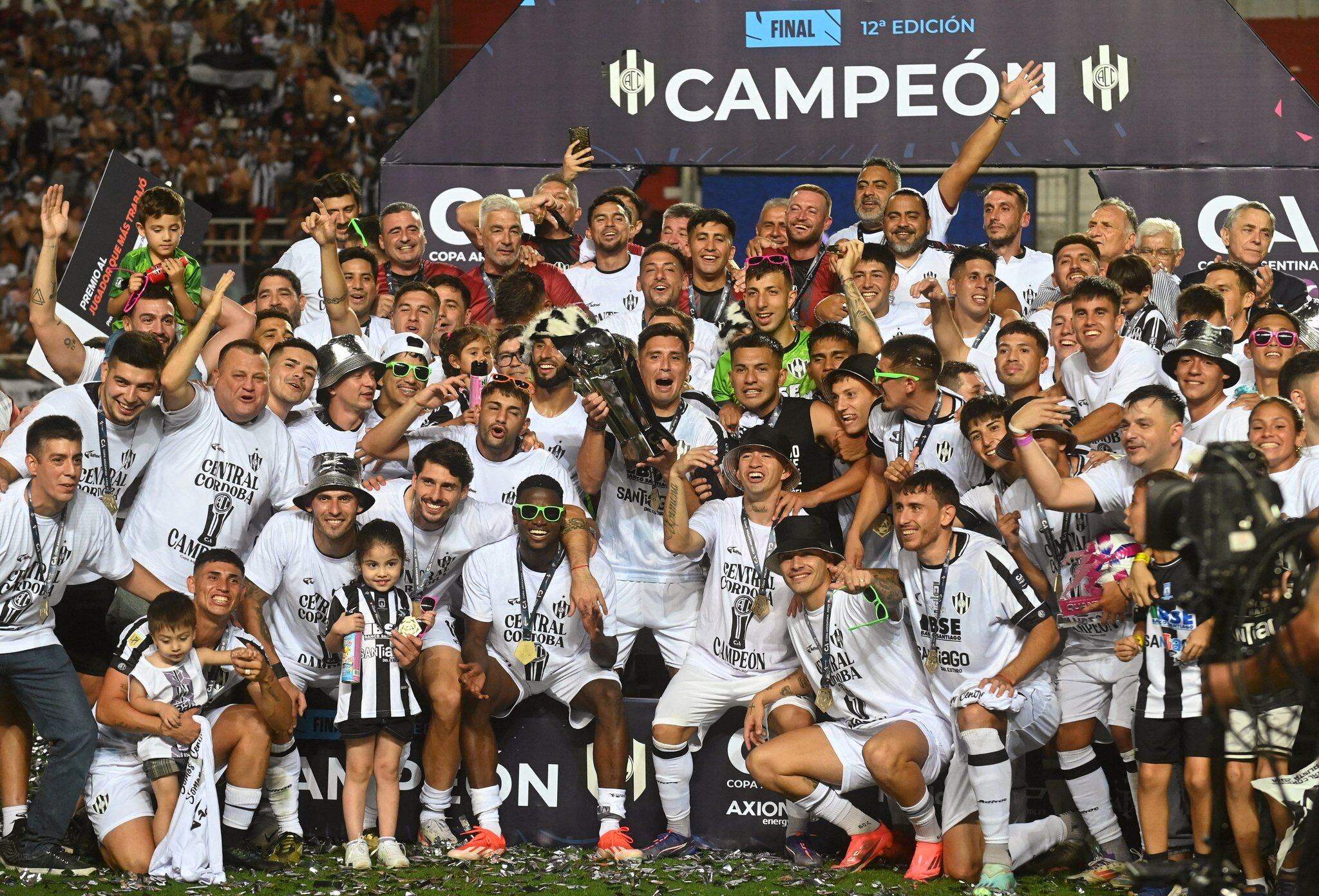 Central Córdoba se coronó campeón de la Copa Argentina 2024. (Foto: Difusión)