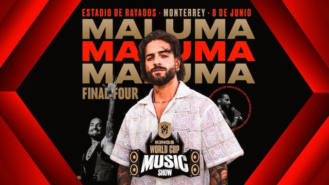 Kings World Cup: Maluma cantará en la final; aquí las fechas de la Ronda 2