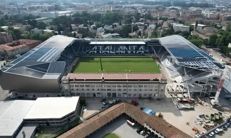 El Gewiss Stadium es un estadio ubicado en Italia, donde el Atalanta juega sus partidos como local. (Foto: Agencias).