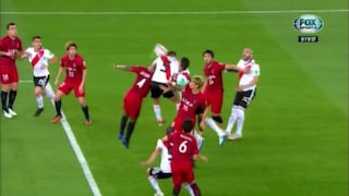 Centro preciso y gol: Zuculini, de cabeza, puso el primero de River Plate sobre Kashima [VIDEO]