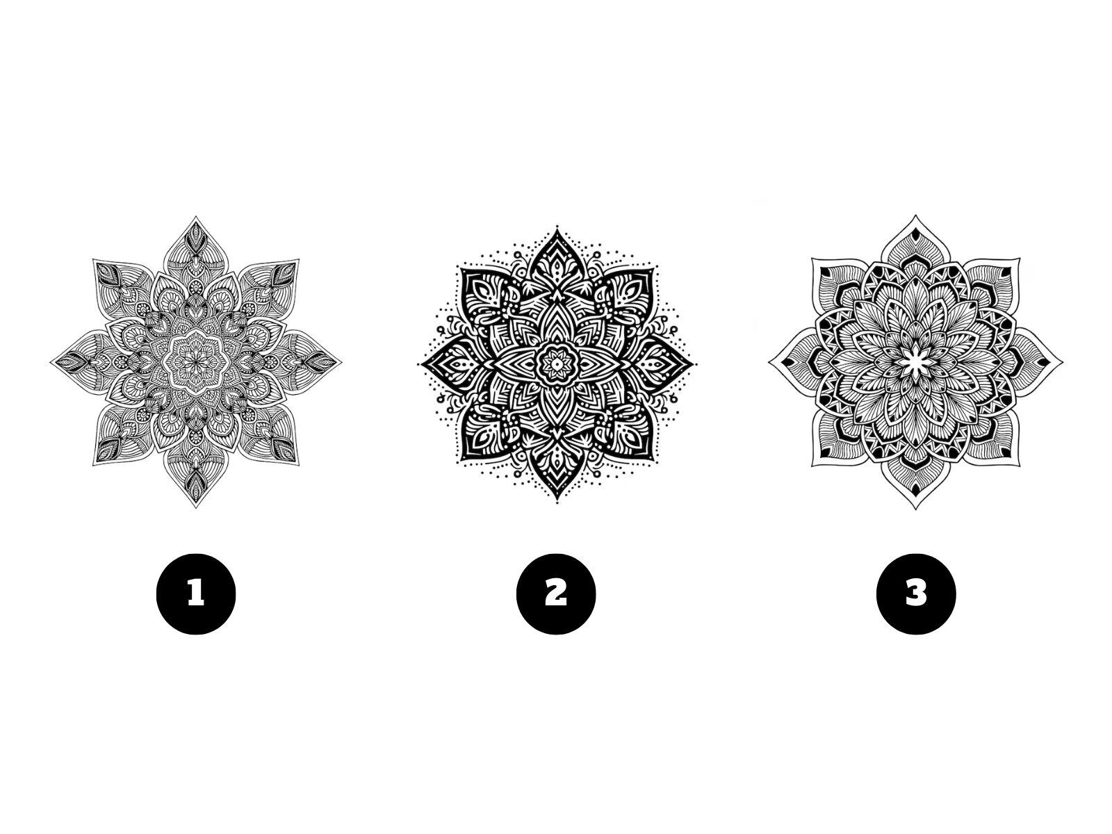 Test visual: Escogiendo un mandala para descubrir cuál es tu principal desafío en la vida. (Foto: Composición Freepik / Depor)