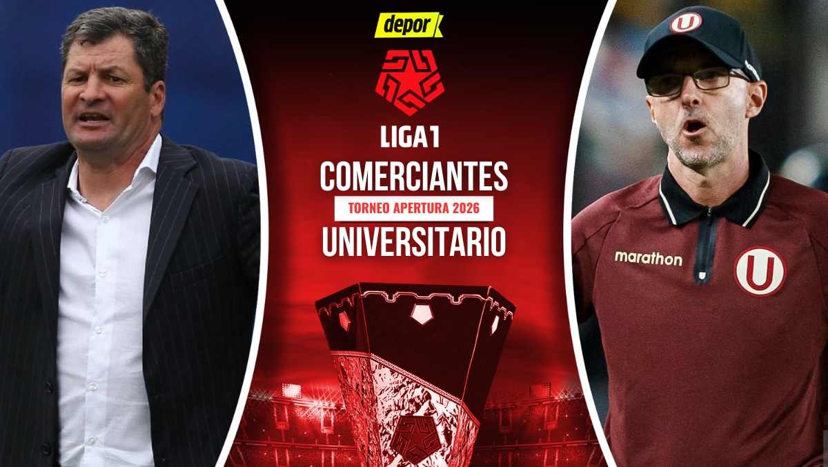 Universitario vs. Comerciantes Unidos se enfrentan por la fecha 8 del Torneo Apertura 2026. (Diseño: Depor)