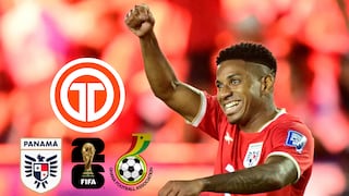 Telemetro (Canal 13) transmitió el partido Panamá vs. Ghana por el Mundial 2026