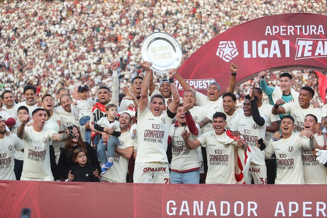 ¡Universitario festeja el Torneo Apertura! Las mejores postales de la celebración crema. (Foto: GEC)
