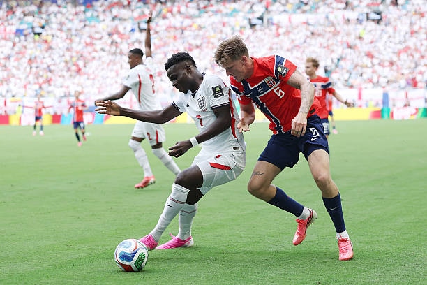 Inglaterra vs. Noruega. (Foto: Getty Images)