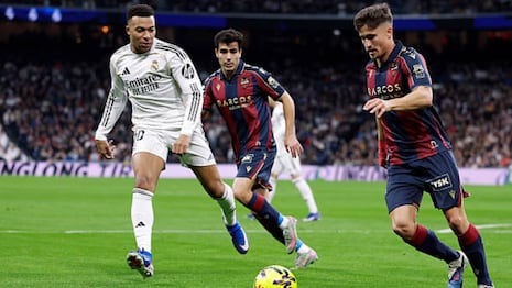 En el debut liguero de Arbeola, Real Madrid vs. Levante (2-0): video, resumen y goles