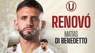 Universitario anunció la renovación de Matías di Benedetto: ¿Jugará como peruano en 2026?