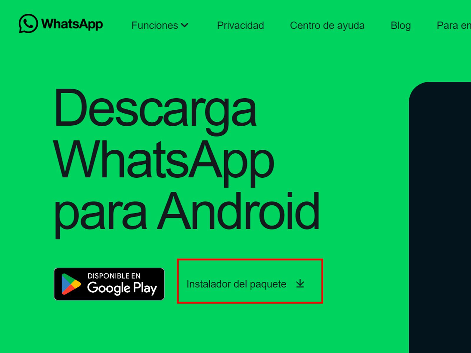 WHATSAPP | Recuerda que si quieres seguir usando WhatsApp, deberás instalar el nuevo APK. (Foto: MAG - Rommel Yupanqui)