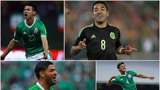 Primerizos: Carlos Vela, Chucky Lozano, Marco Fabian y los debutantes de México en Copa Confederaciones [FOTOS]