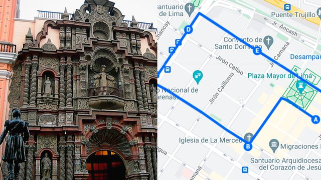 Este es el mapa de Google Maps que puedes usar para recorrer las 7 iglesias por Semana Santa