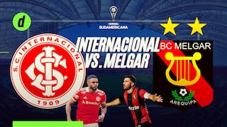 Internacional vs. Melgar: apuestas, horarios y canales TV para ver el partido por la Copa Sudamericana