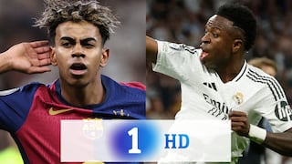 TVE La 1 transmitió FC Barcelona 3-2 Real Madrid: resumen de la final de Copa del Rey 2025