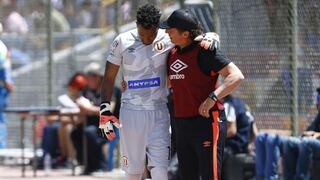 Carlos Cáceda se lesionó tras chocar con Benincasa y preocupa en la Selección Peruana