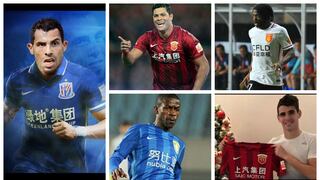 No solo está Tevez: las otras estrellas de la Superliga China [FOTOS]