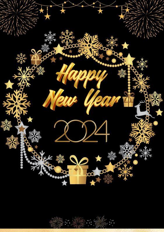 Imágenes para enviar por Año Nuevo 2024 (Foto: internet)