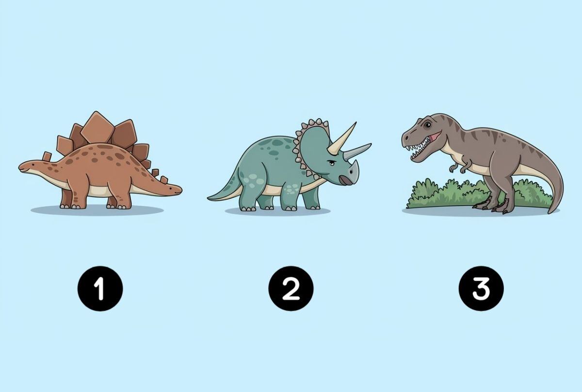 Elige uno de los dinosaurios en la imagen y descubre cuál es tu razón de existir (Foto: Depor).