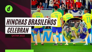 ¡Brasil a cuartos de final!: la reacción de los hinchas tras la victoria ante Corea del Sur