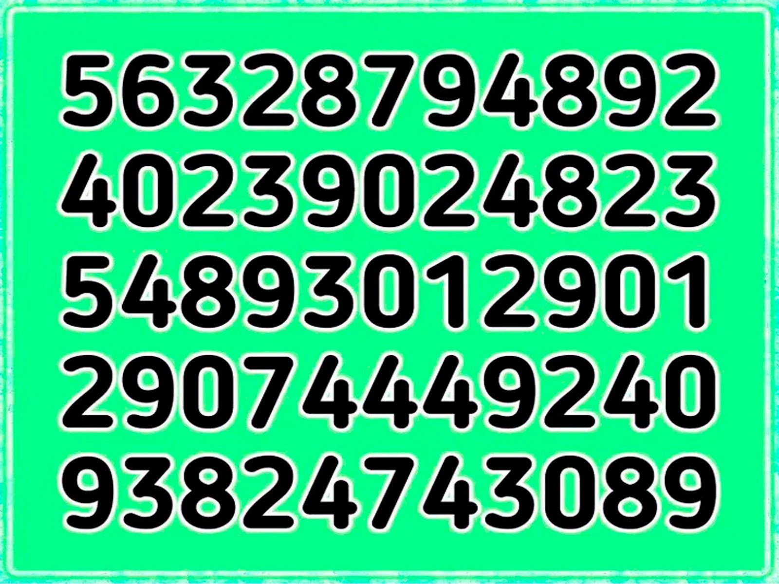 Enfócate por completo y trata de encontrar el número 240 en la gráfica. | Foto: genial.guru